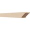 Ekena Millwork 6in. W x 4in. H x 32in. L Burlington Woodgrain TimberThane Rafter Tail, Primed Tan RFTUR06X04X32BURRCPR - alternate 1